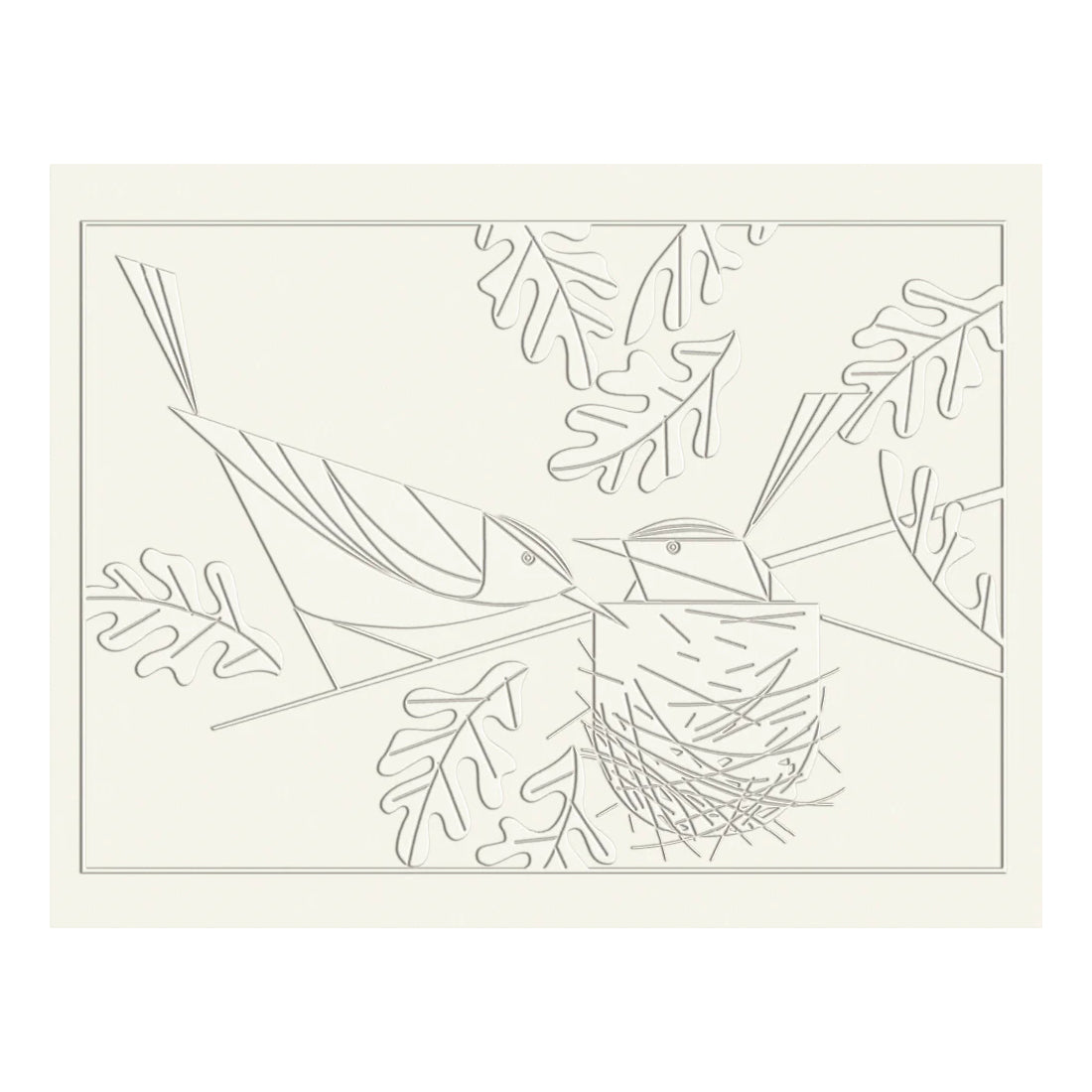 Harper Embossed Birds Boxed Notecards