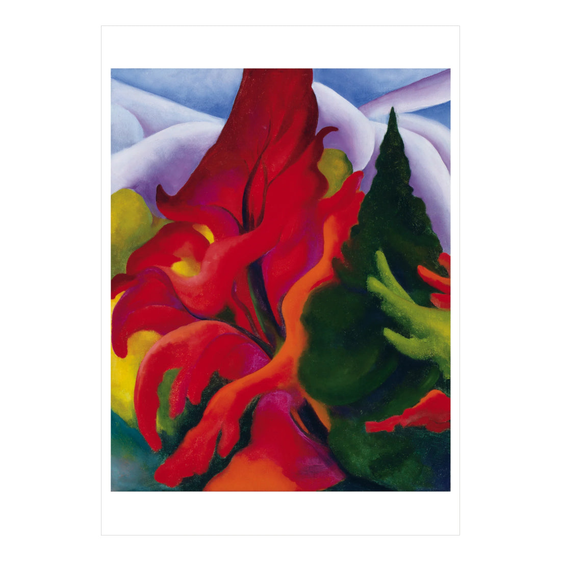 Georgia O’Keeffe: Trees Boxed Notecards