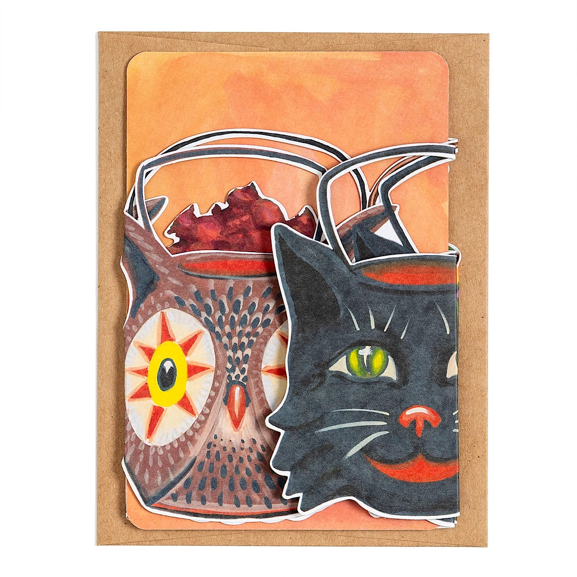Spooky Sweets Accordion Greeting Card