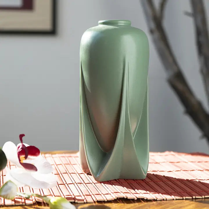 Teco Green Rocket Vase