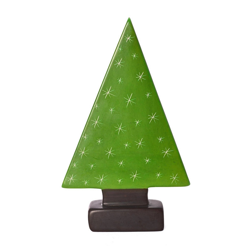 Green Soapstone Tree