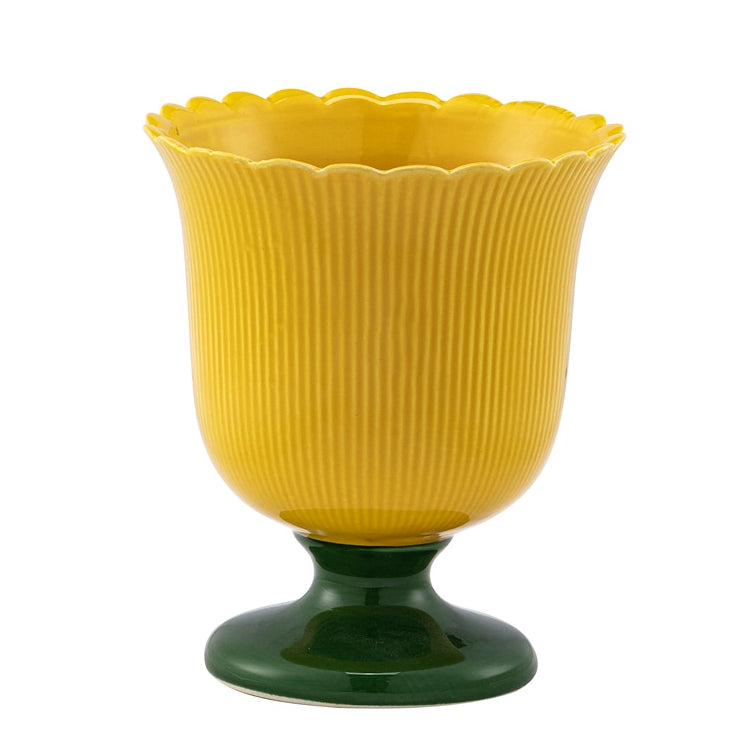 Tulip Pedestal Cachepot