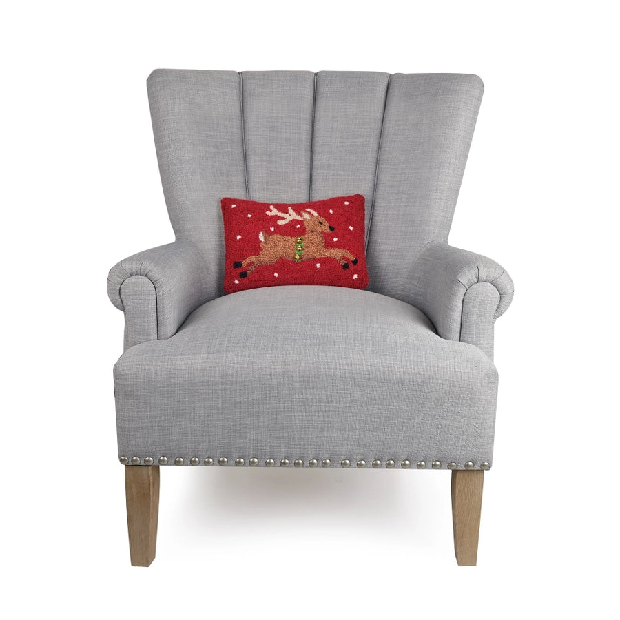 Reindeer Pillows with Bells