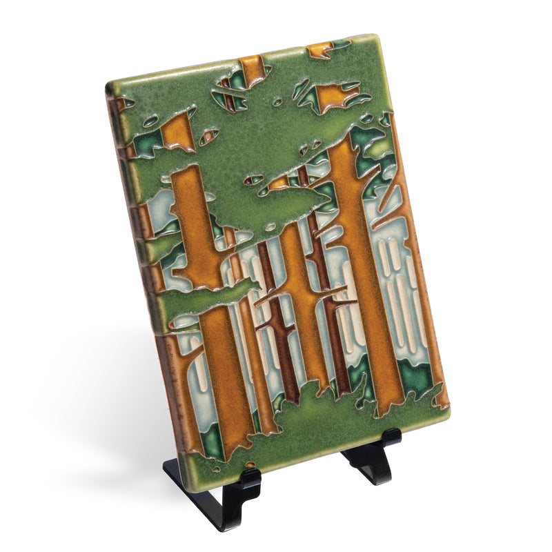 Spring Woodland Motawi Tile