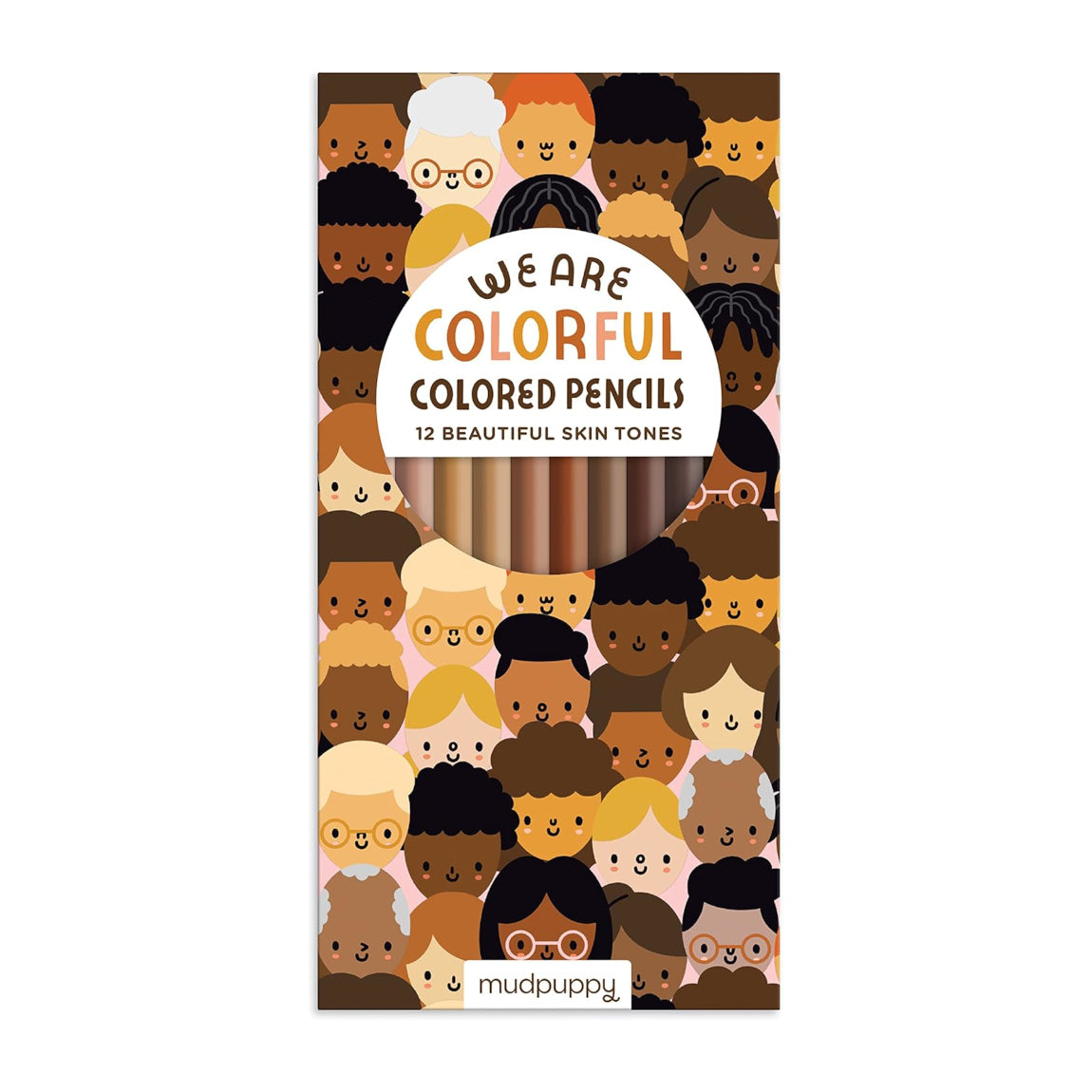 We Are Colorful Skin Tone Colored Pencils