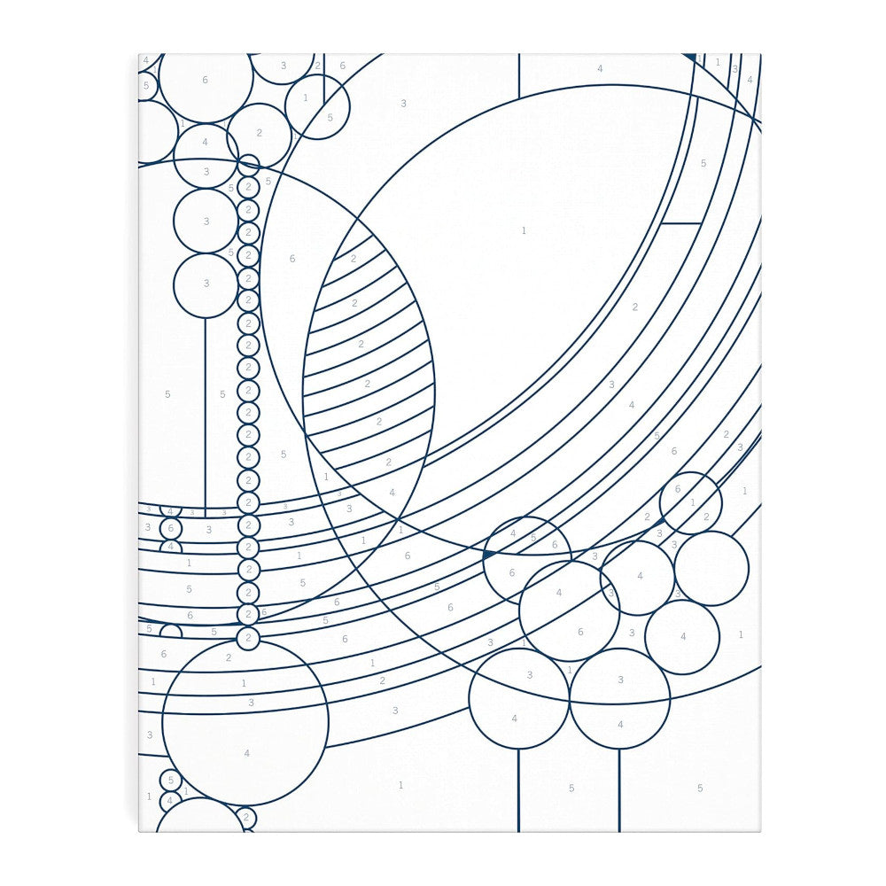 Frank Lloyd Wright Paint by Number Kit