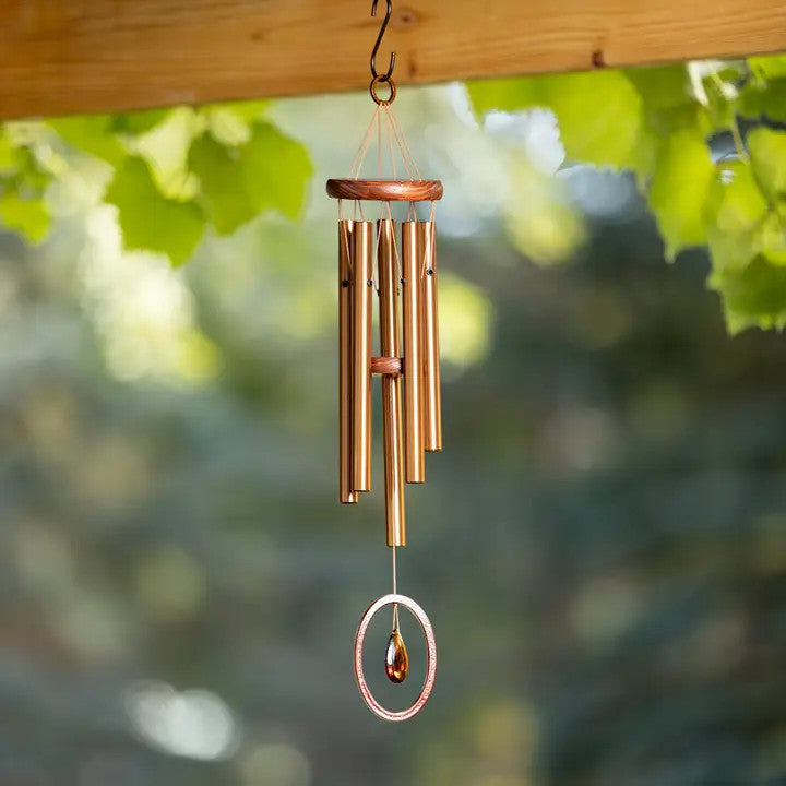 Bronze Crystal Silence Wind Chime