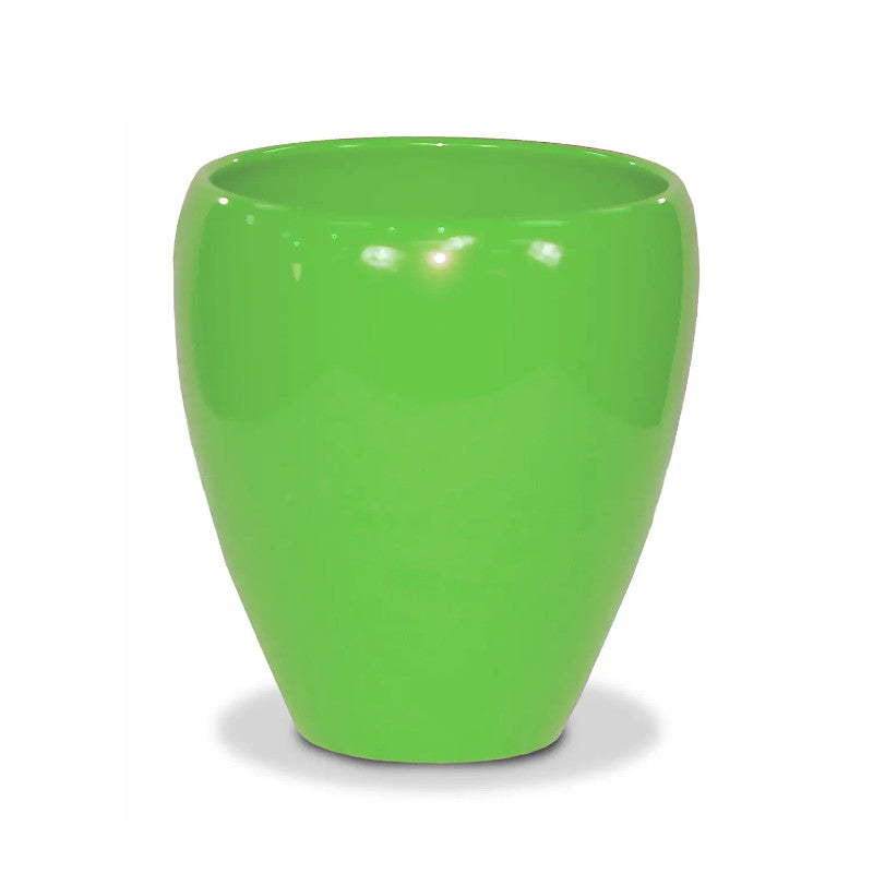 Luna Orchid Cachepot - Bright Green