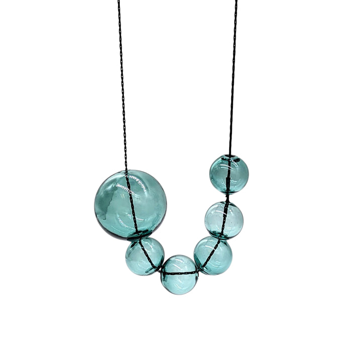 Aqua Bubbles Necklace
