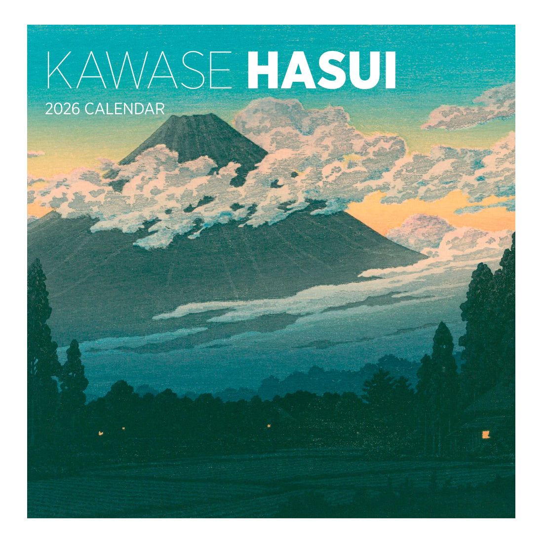 2026 Kawase Hasui Wall Calendar