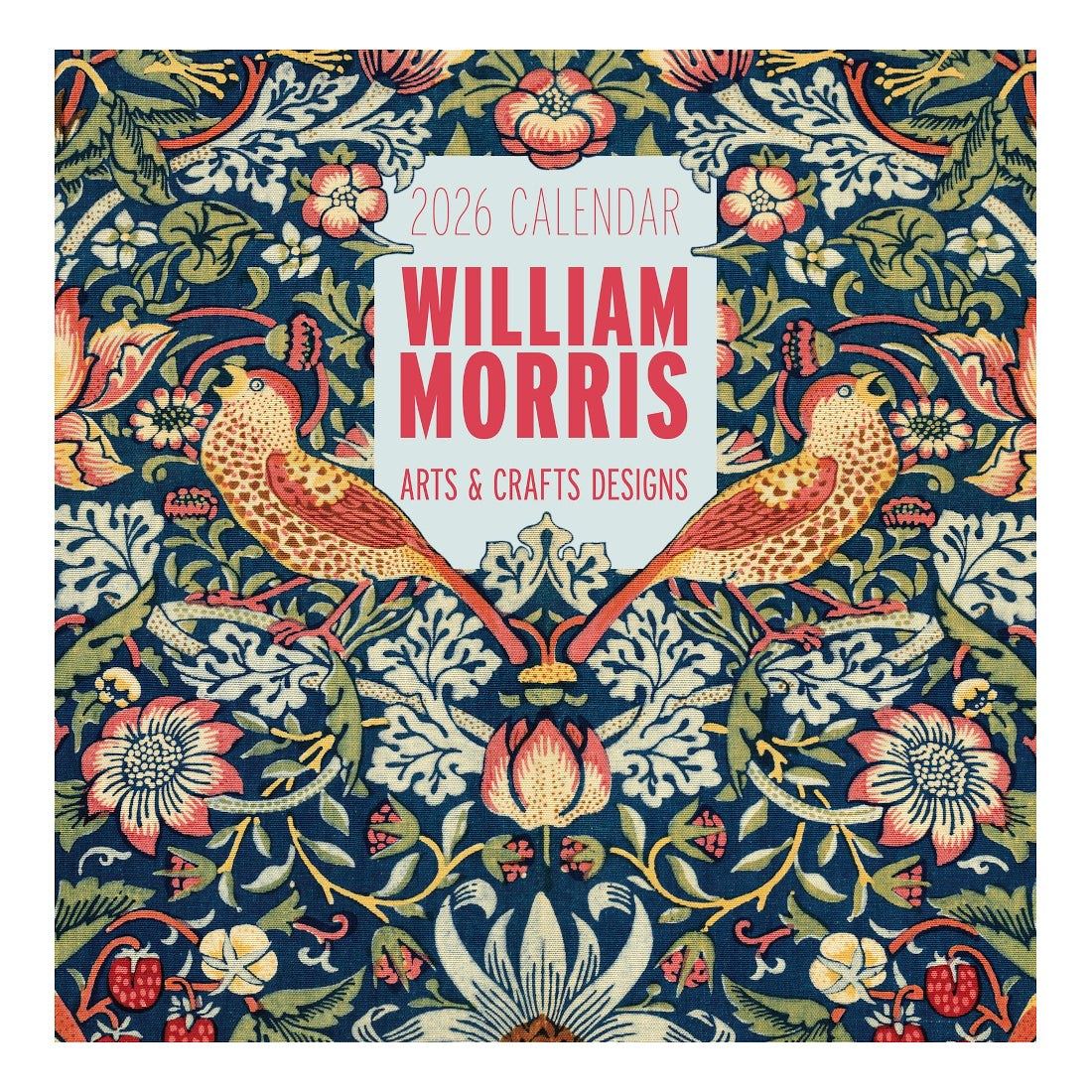 2026 William Morris Wall Calendar