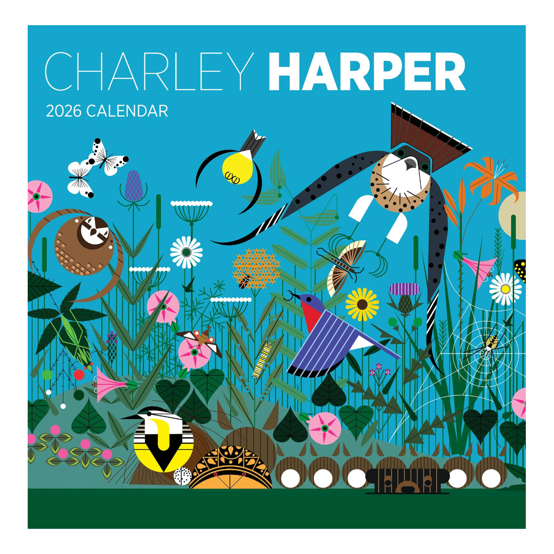 2026 Charley Harper Wall Calendar