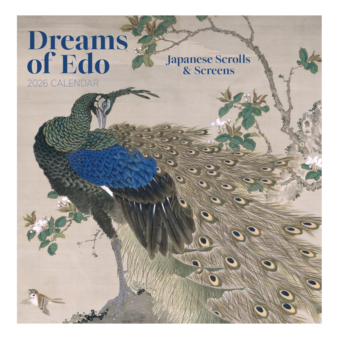 2026 Dreams of Edo: Japanese Scrolls & Screens Wall Calendar