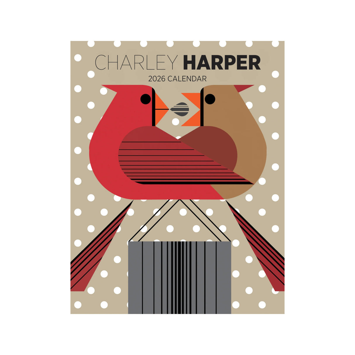 2026 Charley Harper Mini Wall Calendar