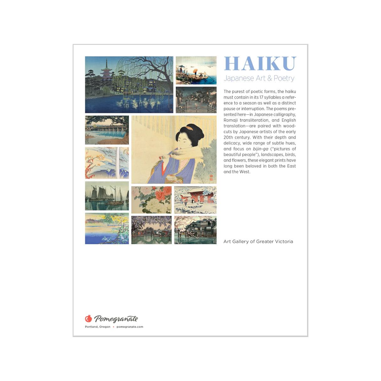 2026 Haiku: Japanese Art and Poetry Mini Wall Calendar