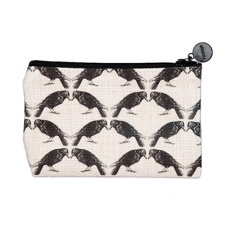 Crow Zipper Pouch