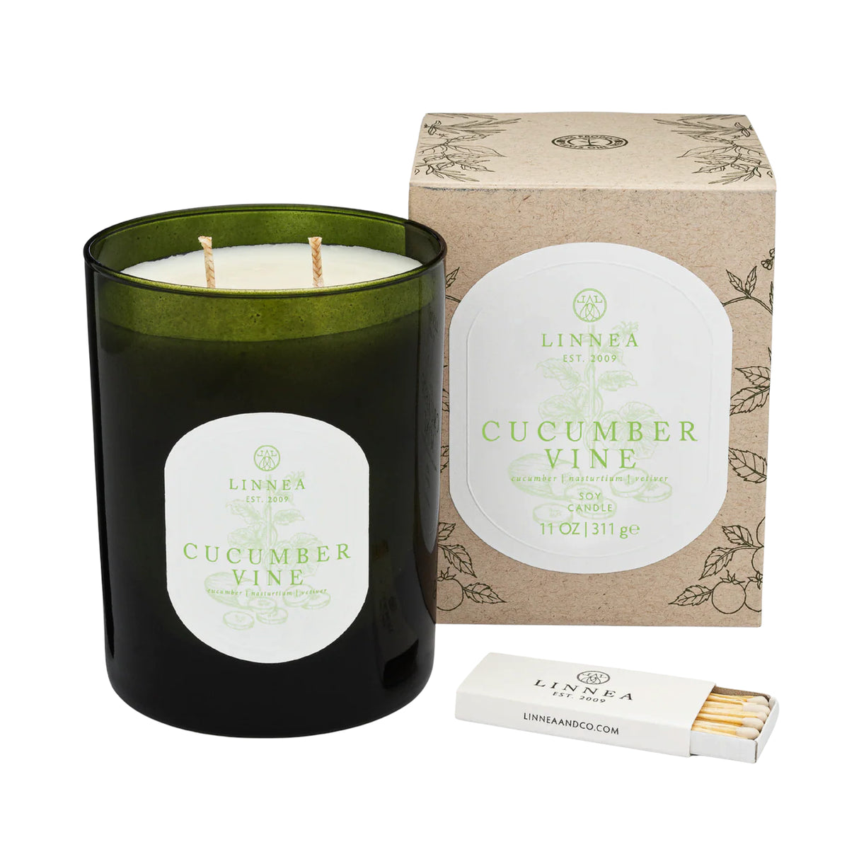 LINNEA Cucumber Vine Candle