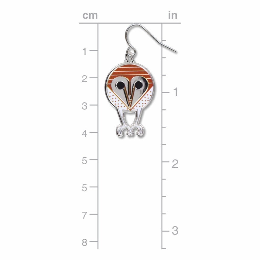 Charley Harper Barn Owl Earrings – The Museum & Garden Shop at Newfields