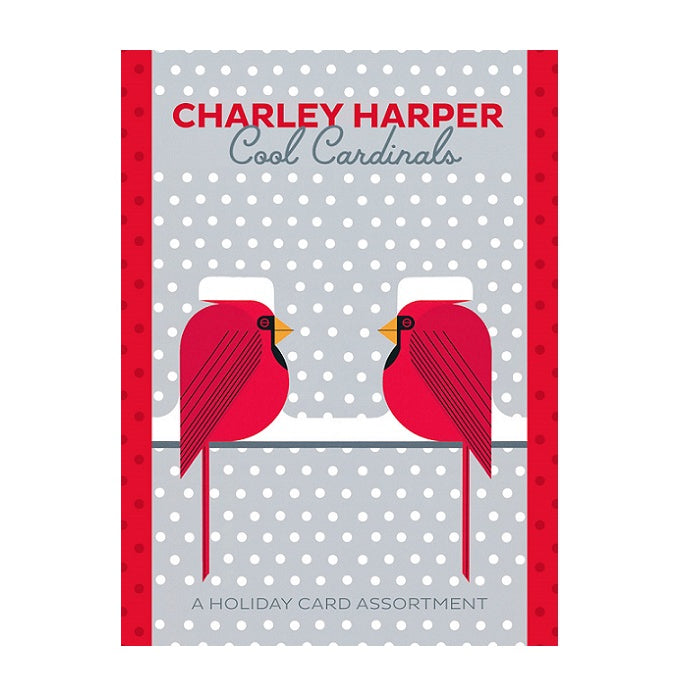 Charley Harper Cool Cardinals Boxed Holiday Cards