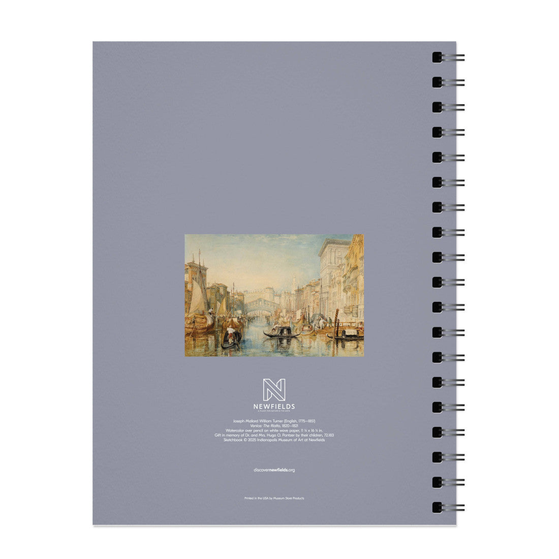 JMW Turner 'Venice: The Rialto' Sketchbook