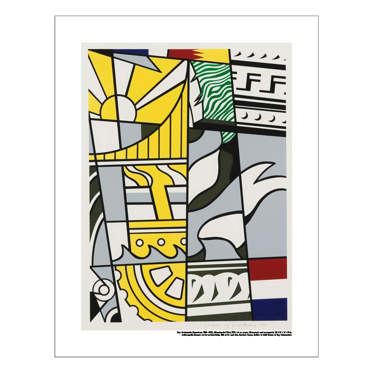 Lichtenstein 'Bicentennial Print' Print
