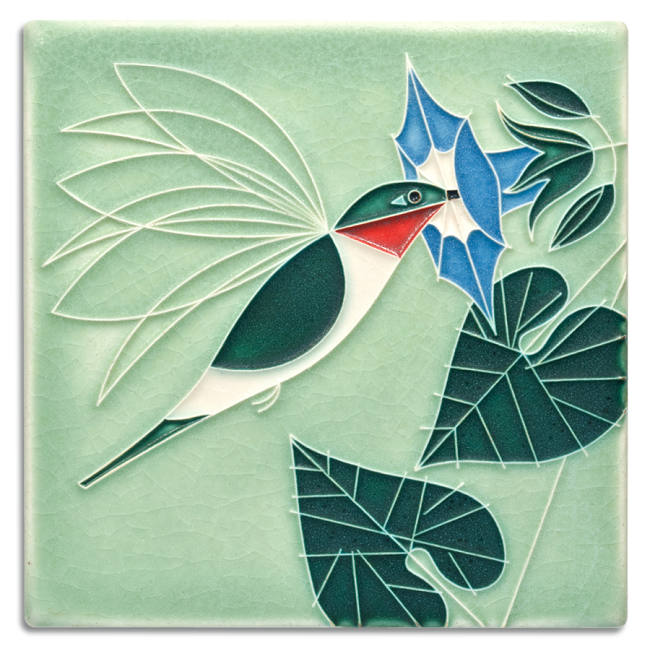Charley Harper 'Little Sipper' Motawi Tile