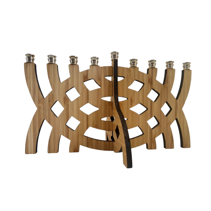 Intersecting Arcs Menorah