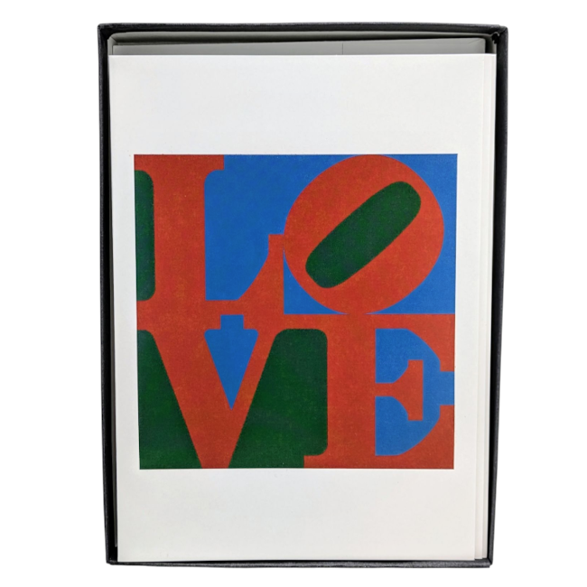 Robert Indiana LOVE Boxed Notecards
