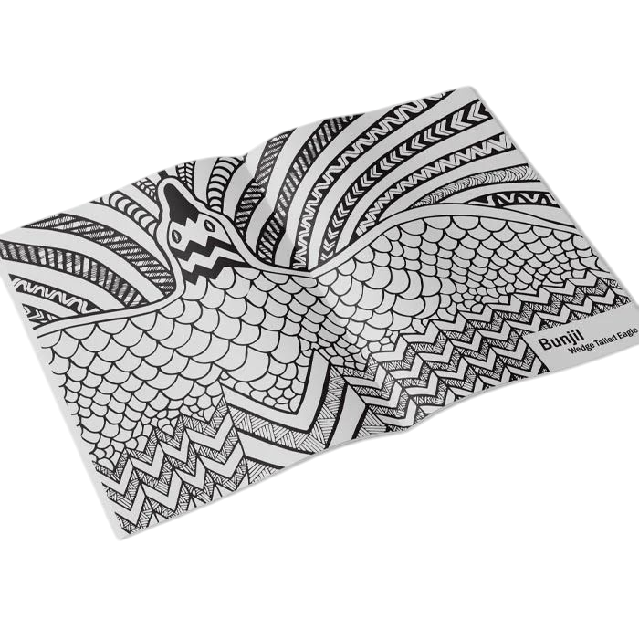 Dancing Wombat Coloring Book