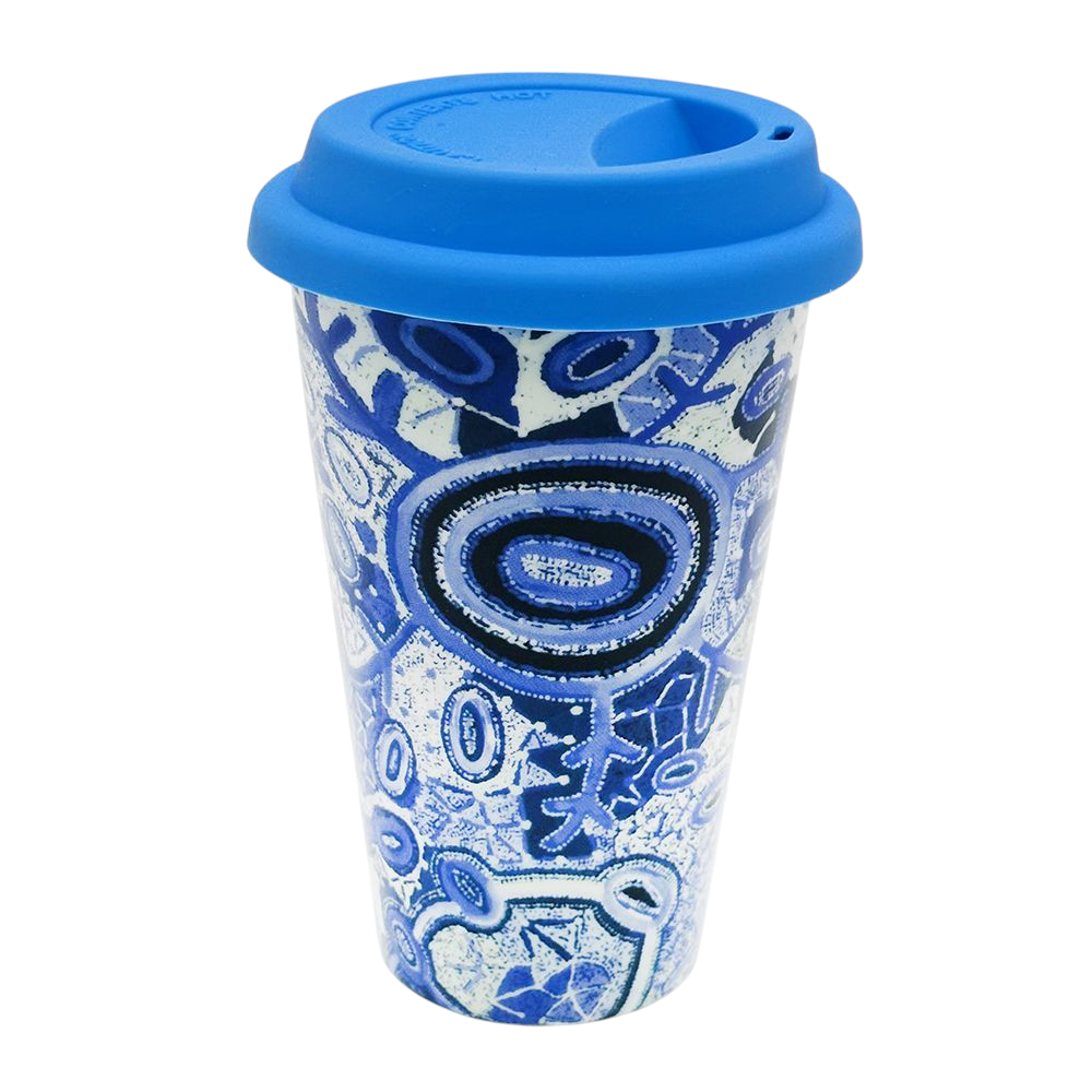 Pikilyi Jukurrpa Travel Mug