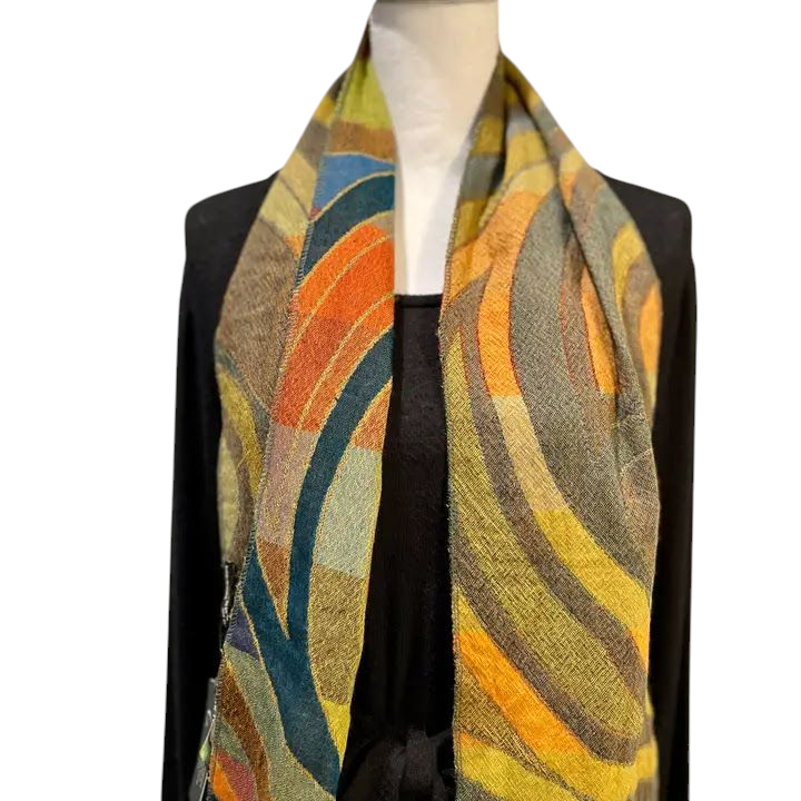 Citron Wool Scarf