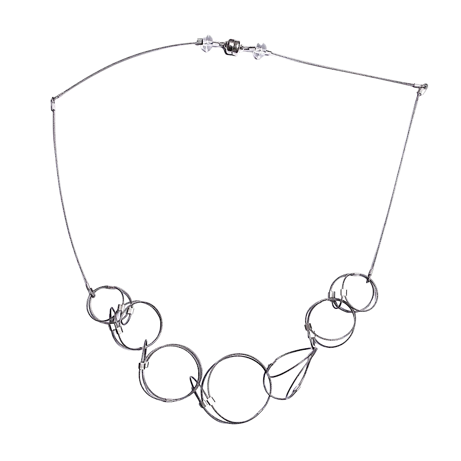 MPR Mini 3D Necklace - Silver