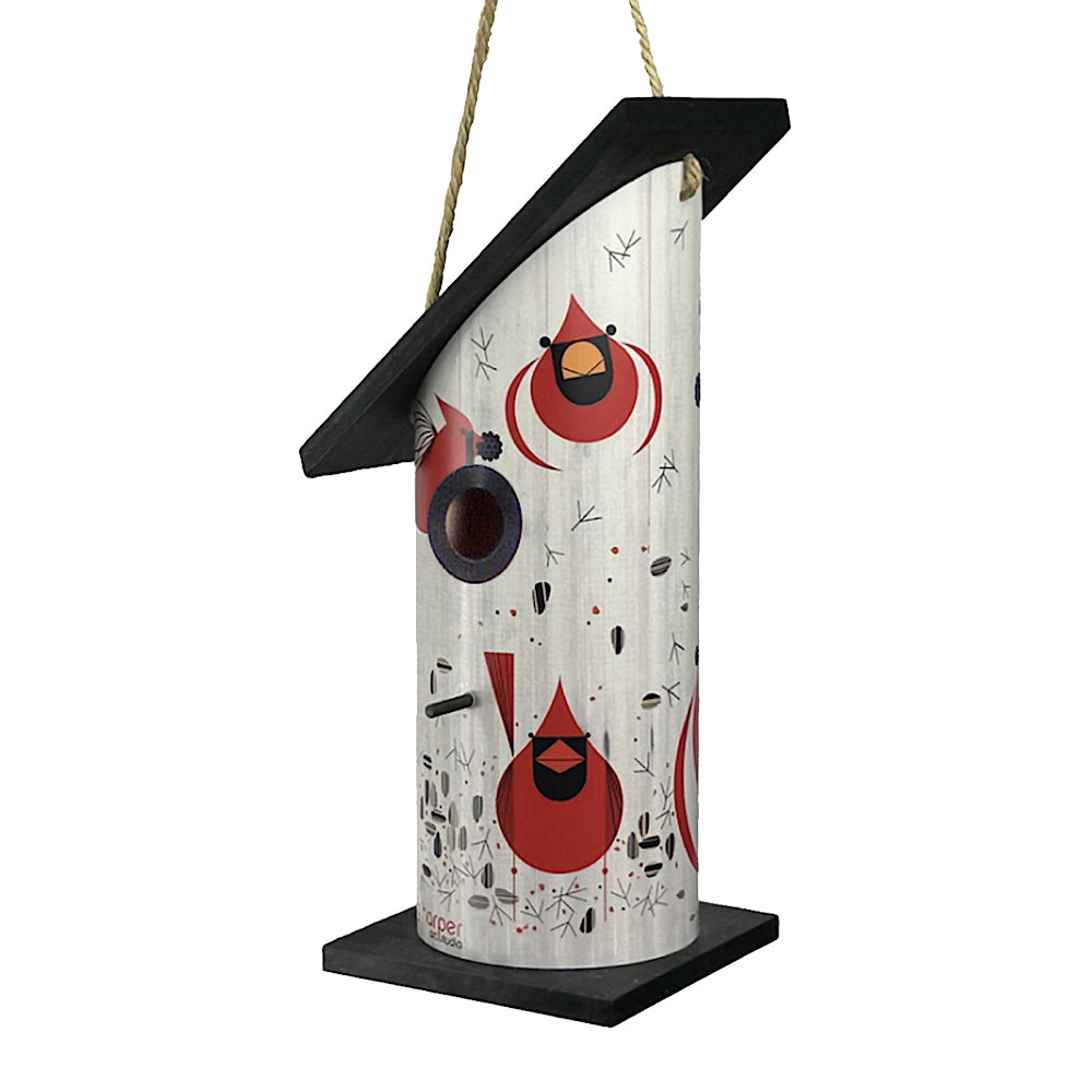 Harper 'Cardinal With Seeds' Birdhouse