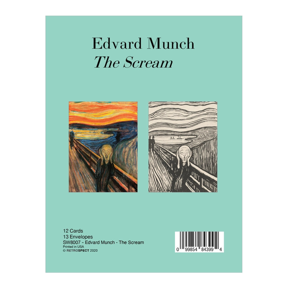 Munch 'The Scream' Boxed Notecards