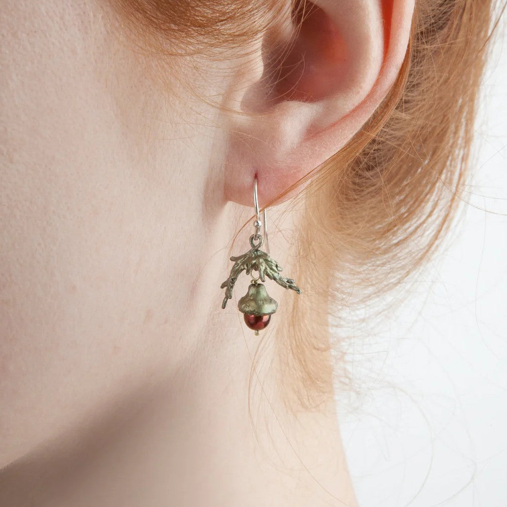 Acorn Earrings