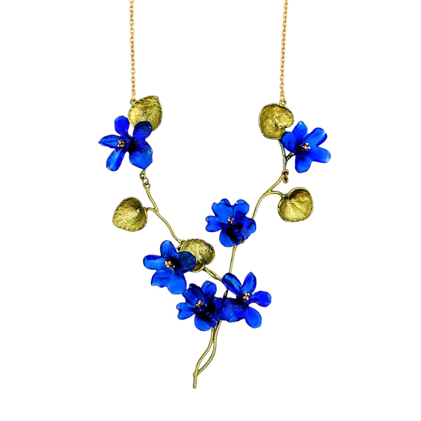 Wild Violet Statement Necklace