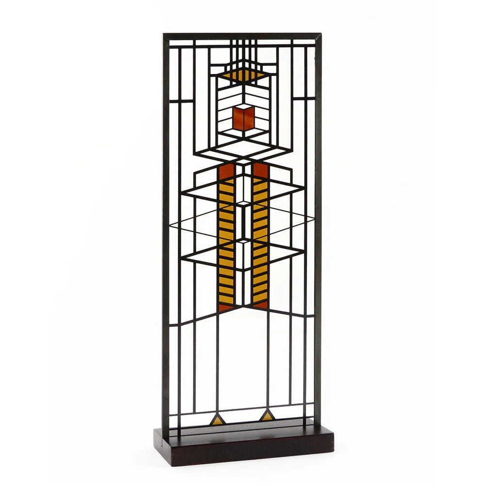Frank Lloyd Wright 'Robie Window' Art Glass