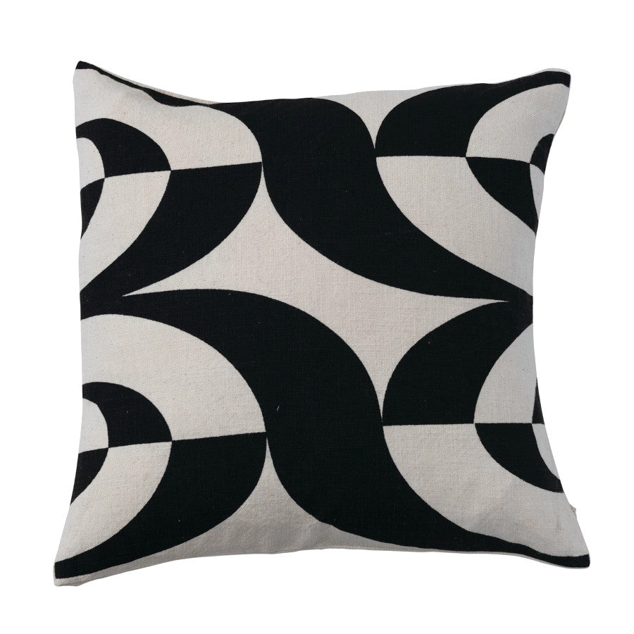 Abstract Contrast Pillow