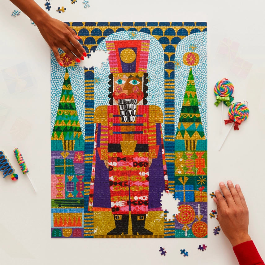 Gold Foil Nutcracker Puzzle