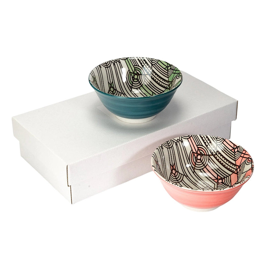 Frank Lloyd Wright April Showers Bowl Set