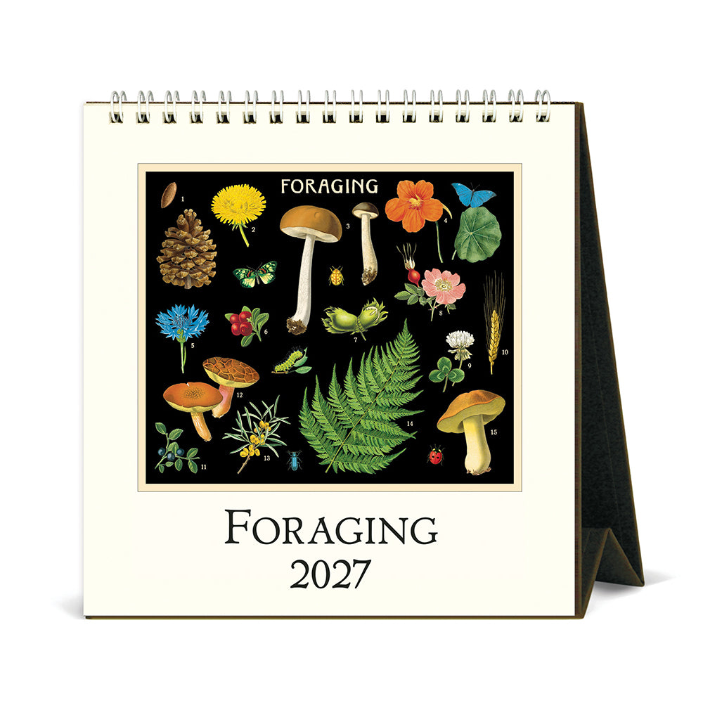 2027 Foraging Desk Calendar