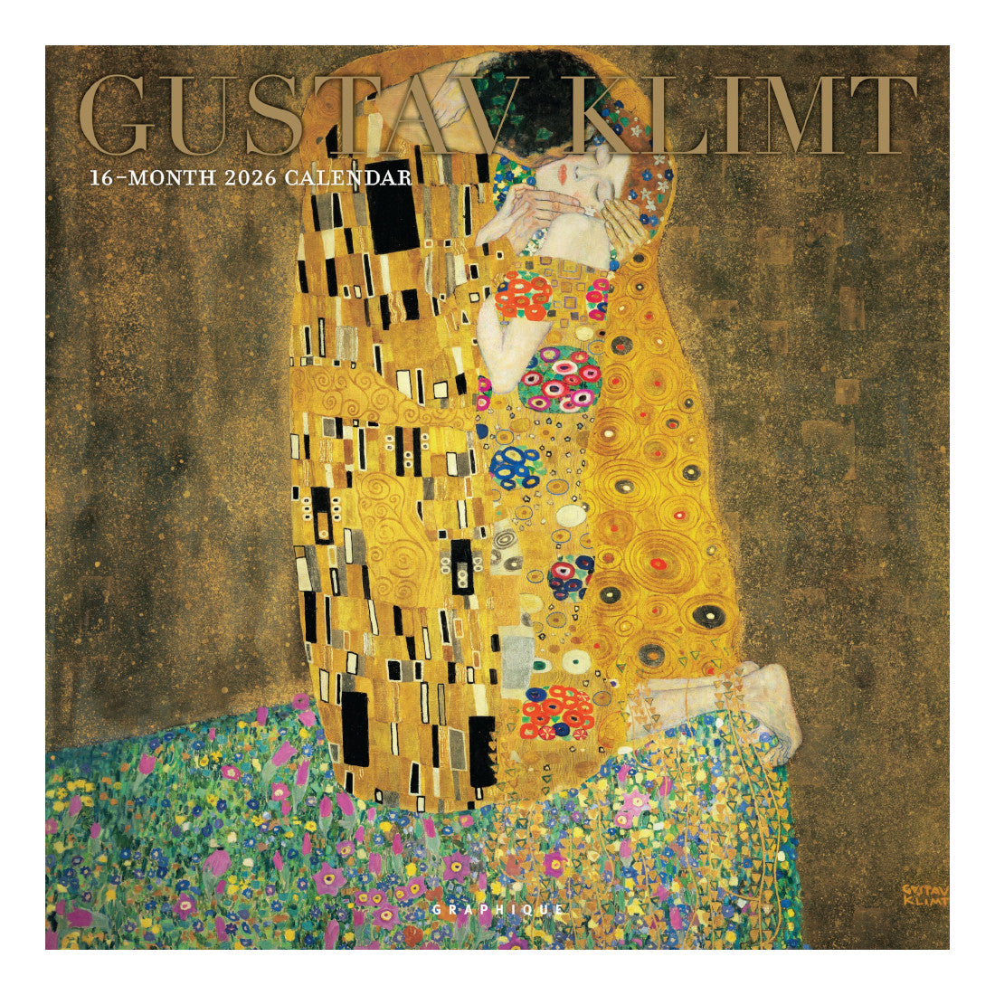 2026 Klimt Wall Calendar