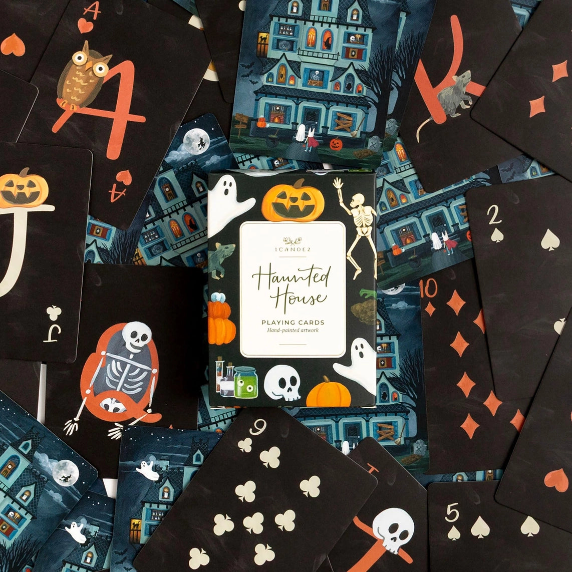 Haunted House Playing Cards