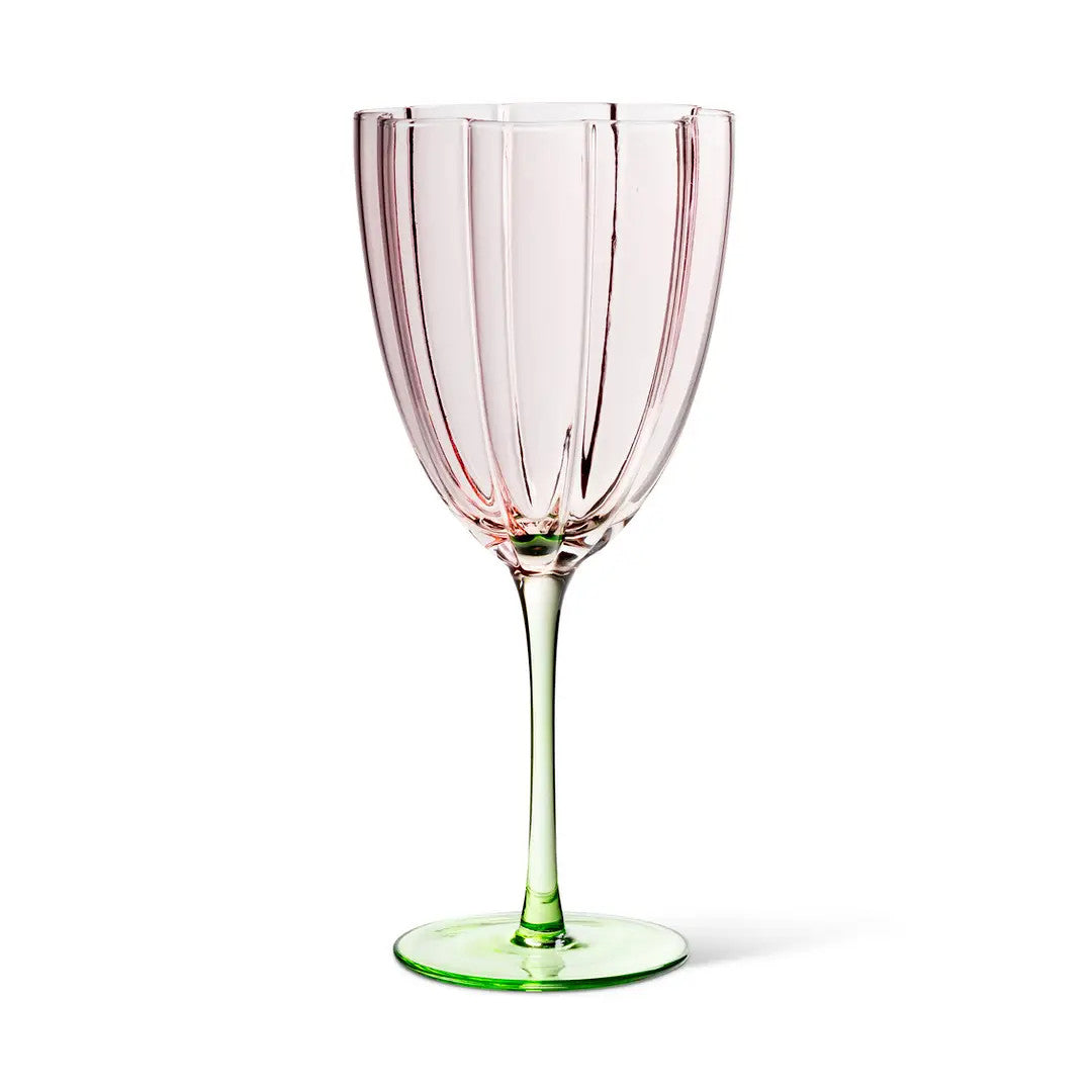 Flower Wine Glass