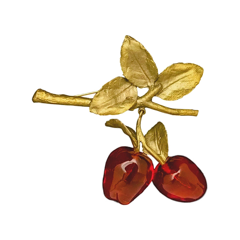 Apple Brooch