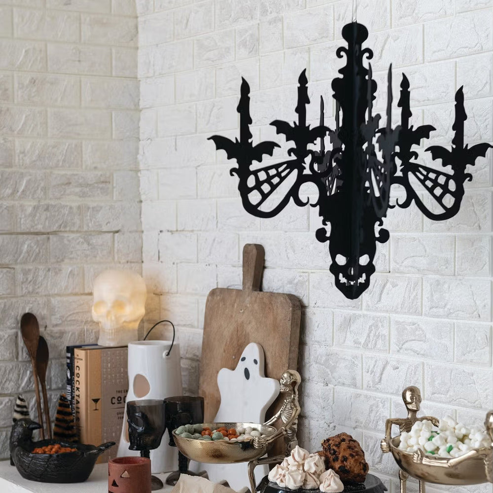 Halloween MDF Chandelier