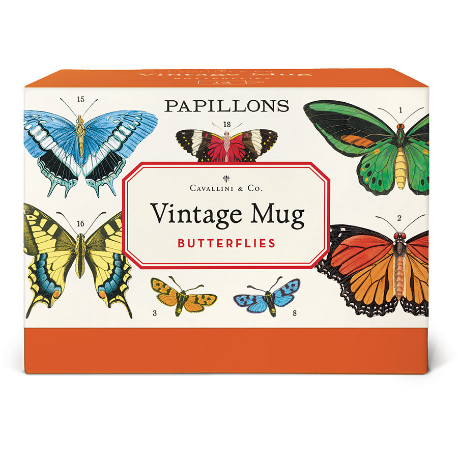 Vintage Butterflies Mug