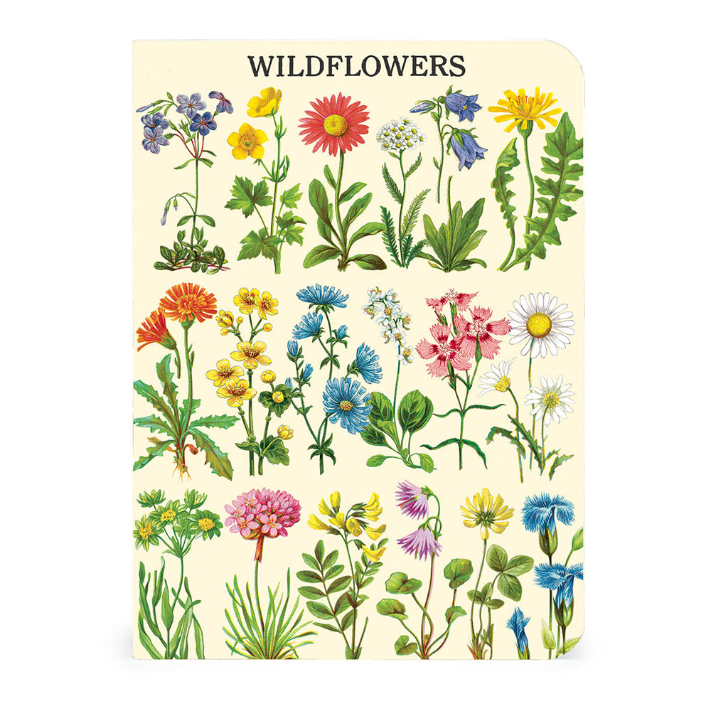 Vintage Wildflowers Mini Notebook Set
