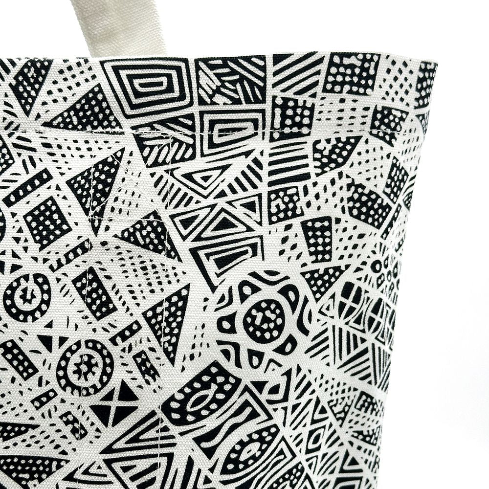 Tipungwuti Black & White Tote Bag