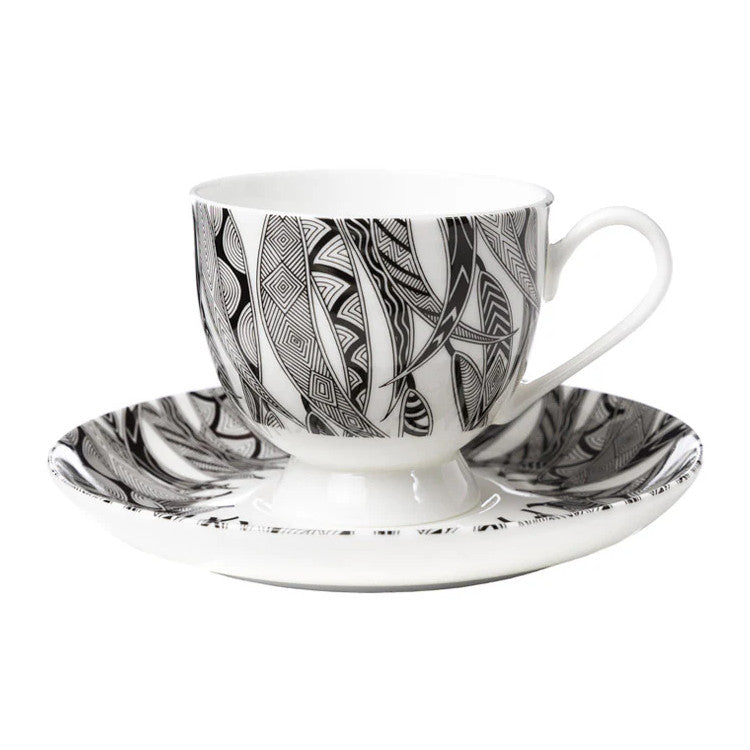 Dancing Wombat Tea Cup & Saucer